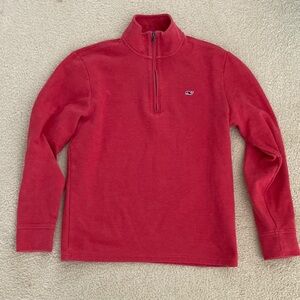 Vineyard Vines Red salt water 1/4 Zip